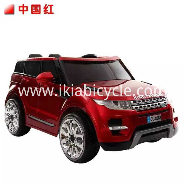 Red Color Kid Toy Ride lori ọkọ ayọkẹlẹ